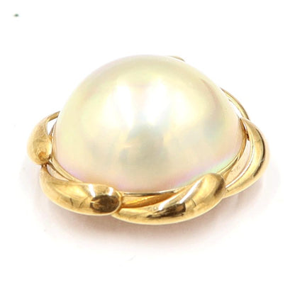 K18マペパールペンダントトップ　重量5.19ｇ(石の重量含む)（中古）