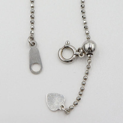 K18WGオニキスダイヤペンダントネックレス　D0.60ct　重さ：6.45g(石の重量含む) レディース(中古)