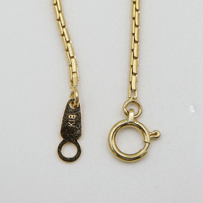 K18白蝶貝ペンダントネックレス 「サンダル」　重さ：7.03g(石の重量含む) レディース(中古)