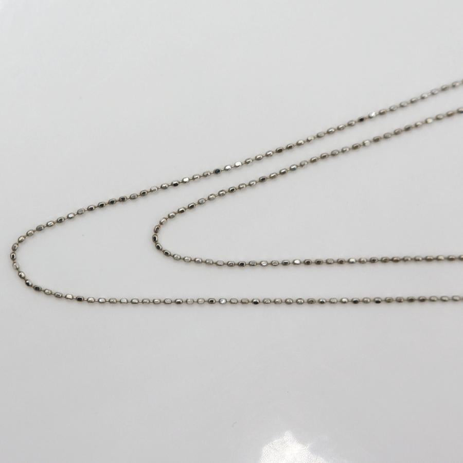 K18WGエメラルドダイヤネックレス 「カエル」E0.08ct　D0.37ct 　重さ：3.88g(石の重量含む) レディース(中古)