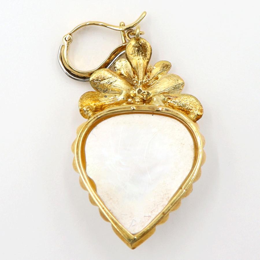 K18マペパールペンダントトップ　重さ：6.30g(石の重量含む)　真珠　パール　レディース(中古)