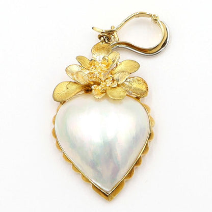 K18マペパールペンダントトップ　重さ：6.30g(石の重量含む)　真珠　パール　レディース(中古)