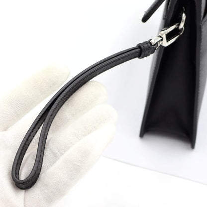 プラダ（PRADAサフィアーノレザー　レザーポーチ　2VF032　クラッチバッグ　メンズ　レディース(中古・未使用)