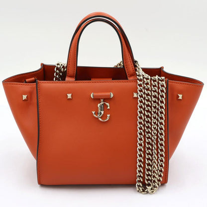 ジミー チュウ(JIMMY CHOO) ファインシャイニーレザートート　ハンドバッグ　ショルダーバッグ　レディース(中古)