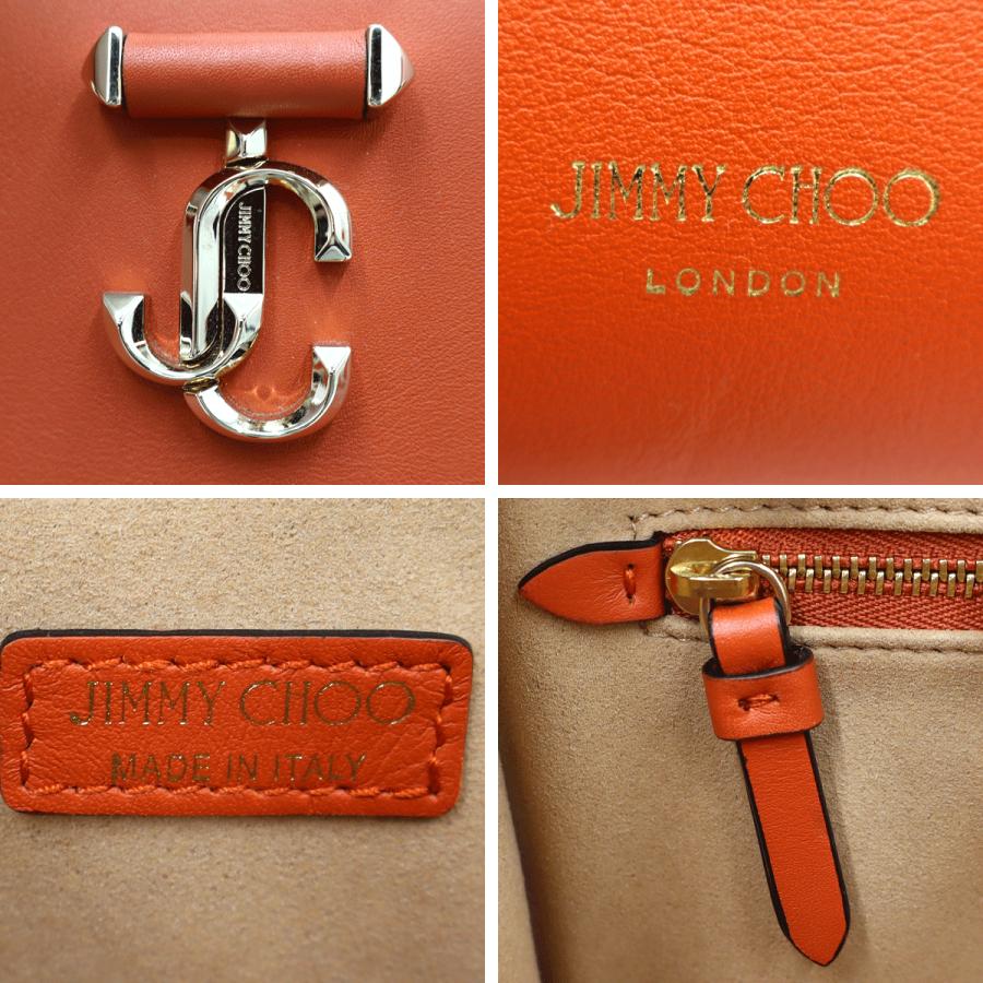 ジミー チュウ(JIMMY CHOO) ファインシャイニーレザートート　ハンドバッグ　ショルダーバッグ　レディース(中古)