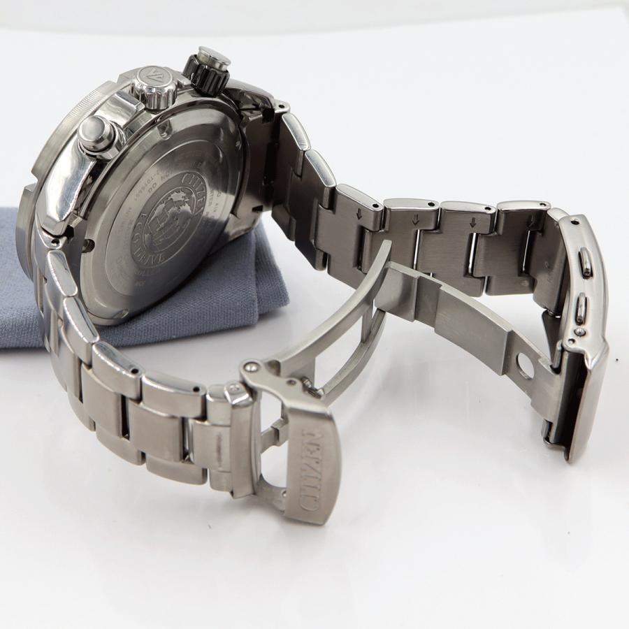 シチズン(CITIZEN) プロマスター マリーン　H112-T016651　ケース径W47.0mm・H43.0mm　エコドライブ電波　メンズ（中古）