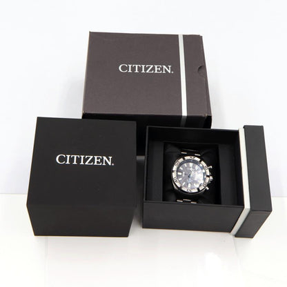 シチズン(CITIZEN) プロマスター マリーン　H112-T016651　ケース径W47.0mm・H43.0mm　エコドライブ電波　メンズ（中古）