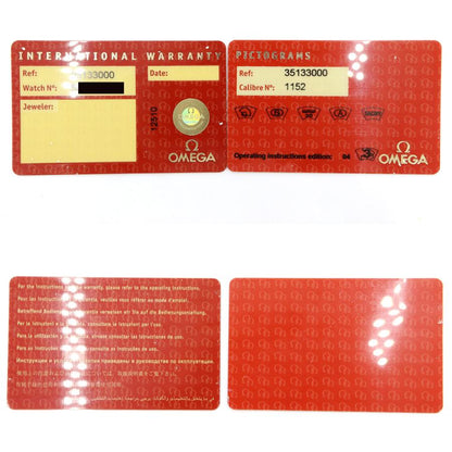 オメガ（OMEGA）スピードマスター　3513.30.00　ケース直径39mm　自動巻き　文字盤：ホワイト　メンズ（中古）