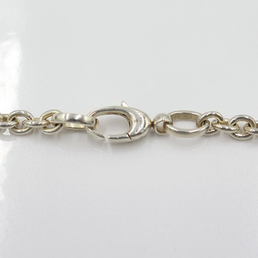 グッチ(GUCCI)　ダブルGネックレス　SV925　重さ28.66ｇ　チェーン長さ約43cm　シルバー　アクセサリー　レディース　(中古)