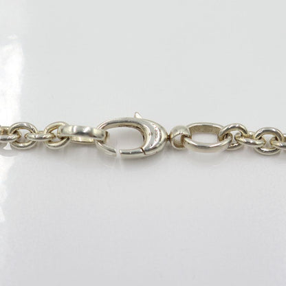 グッチ(GUCCI)　ダブルGネックレス　SV925　重さ28.66ｇ　チェーン長さ約43cm　シルバー　アクセサリー　レディース　(中古)