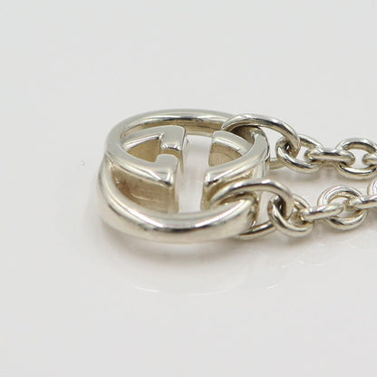 グッチ(GUCCI)　ダブルGネックレス　SV925　重さ28.66ｇ　チェーン長さ約43cm　シルバー　アクセサリー　レディース　(中古)