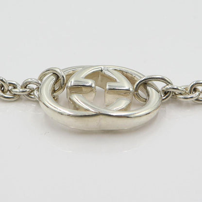 グッチ(GUCCI)　ダブルGネックレス　SV925　重さ28.66ｇ　チェーン長さ約43cm　シルバー　アクセサリー　レディース　(中古)