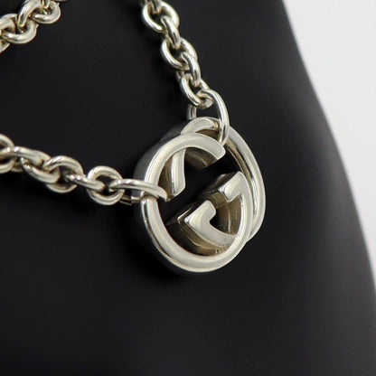 グッチ(GUCCI)　ダブルGネックレス　SV925　重さ28.66ｇ　チェーン長さ約43cm　シルバー　アクセサリー　レディース　(中古)