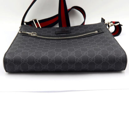 グッチ(GUCCI)　GGスプリーム　メッセンジャーバッグ　474137　斜め掛け　ショルダーバッグ　メンズ(中古)