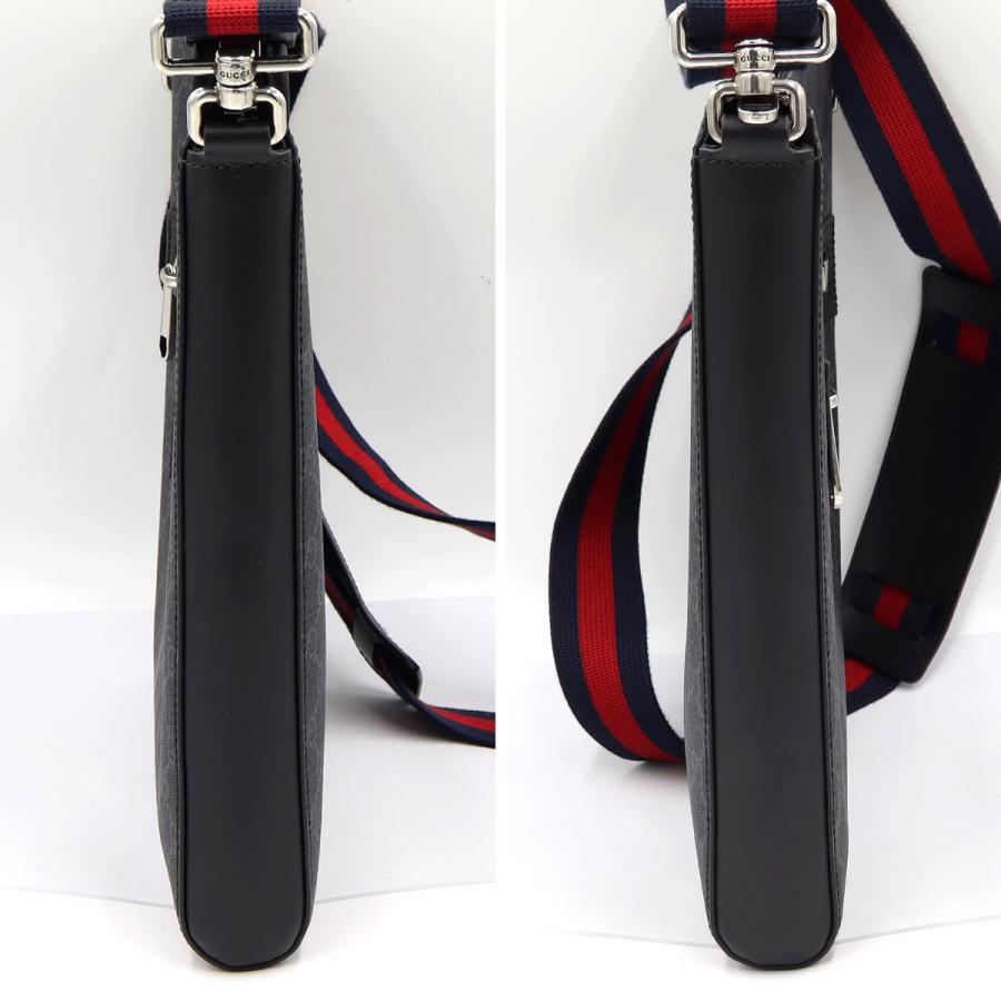 グッチ(GUCCI)　GGスプリーム　メッセンジャーバッグ　474137　斜め掛け　ショルダーバッグ　メンズ(中古)