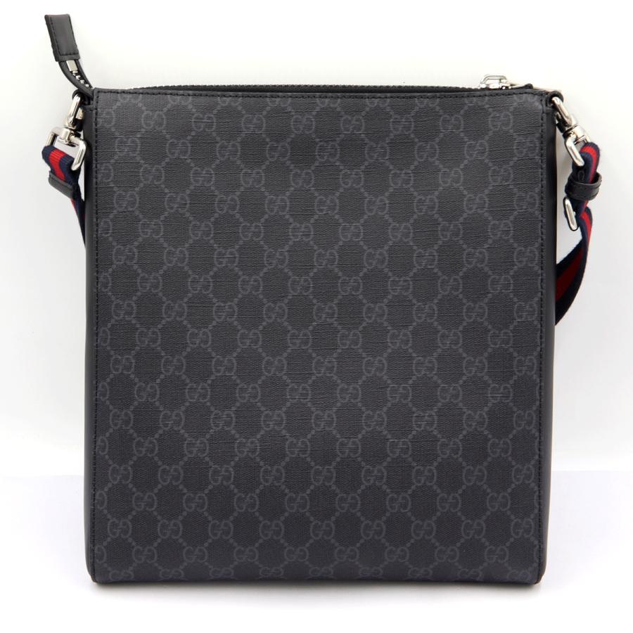 グッチ(GUCCI)　GGスプリーム　メッセンジャーバッグ　474137　斜め掛け　ショルダーバッグ　メンズ(中古)