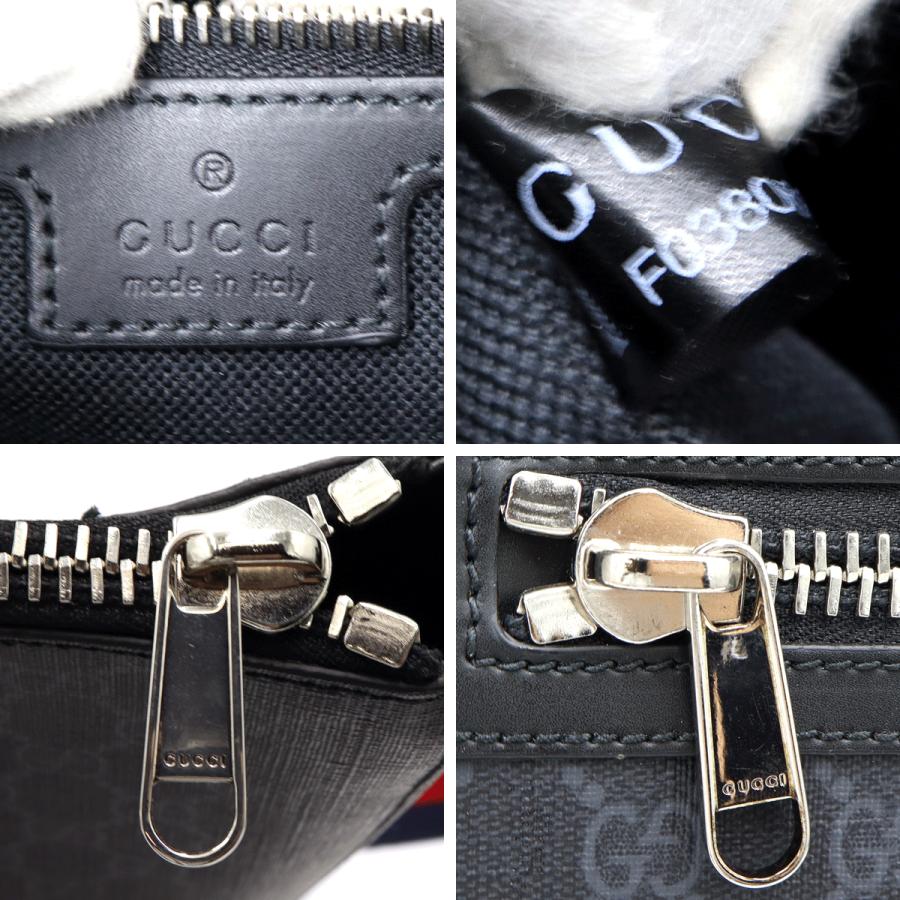 グッチ(GUCCI)　GGスプリーム　メッセンジャーバッグ　474137　斜め掛け　ショルダーバッグ　メンズ(中古)