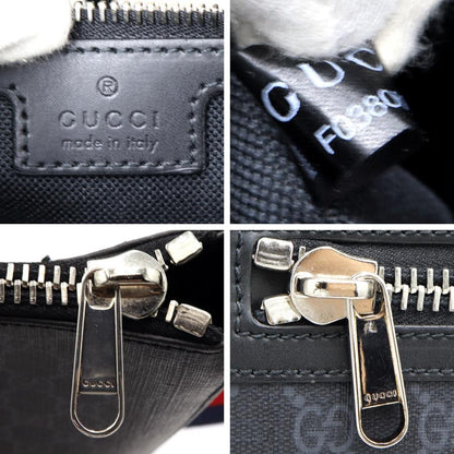 グッチ(GUCCI)　GGスプリーム　メッセンジャーバッグ　474137　斜め掛け　ショルダーバッグ　メンズ(中古)