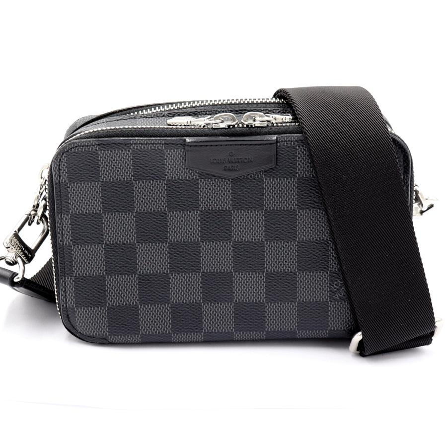 ルイヴィトン（LOUIS VUITTON） ダミエグラフィット　アルファ・ウェアラブル ウォレット　N60418　ショルダーバッグ　メンズ(中古)