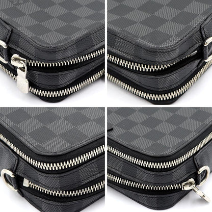 ルイヴィトン（LOUIS VUITTON） ダミエグラフィット　アルファ・ウェアラブル ウォレット　N60418　ショルダーバッグ　メンズ(中古)