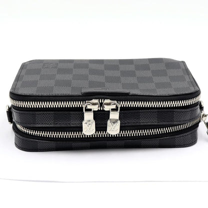 ルイヴィトン（LOUIS VUITTON） ダミエグラフィット　アルファ・ウェアラブル ウォレット　N60418　ショルダーバッグ　メンズ(中古)