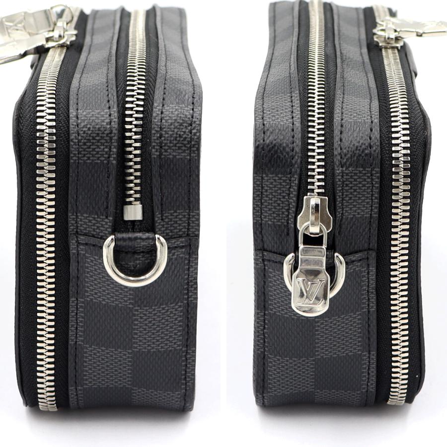 ルイヴィトン（LOUIS VUITTON） ダミエグラフィット　アルファ・ウェアラブル ウォレット　N60418　ショルダーバッグ　メンズ(中古)