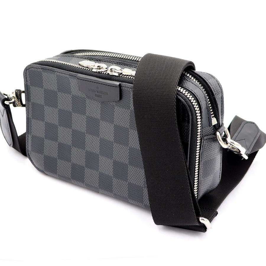 ルイヴィトン（LOUIS VUITTON） ダミエグラフィット　アルファ・ウェアラブル ウォレット　N60418　ショルダーバッグ　メンズ(中古)