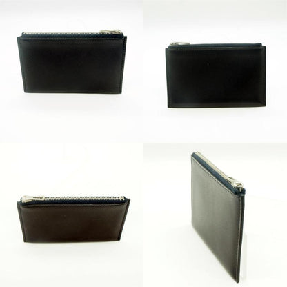 エルメス（HERMES）パッサン コンパクト　リザード/ブルーインディゴエピ　レディース（美品）