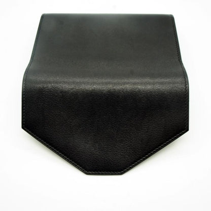 エルメス（HERMES）パッサン コンパクト　リザード/ブルーインディゴエピ　レディース（美品）