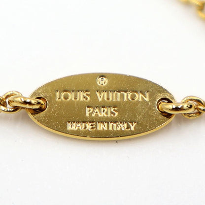 ルイヴィトン（LOUIS VUITTON)　エッセンシャルV　M61083　ネックレス　首回り42〜46cm　ゴールド　GP　レディース（中古）