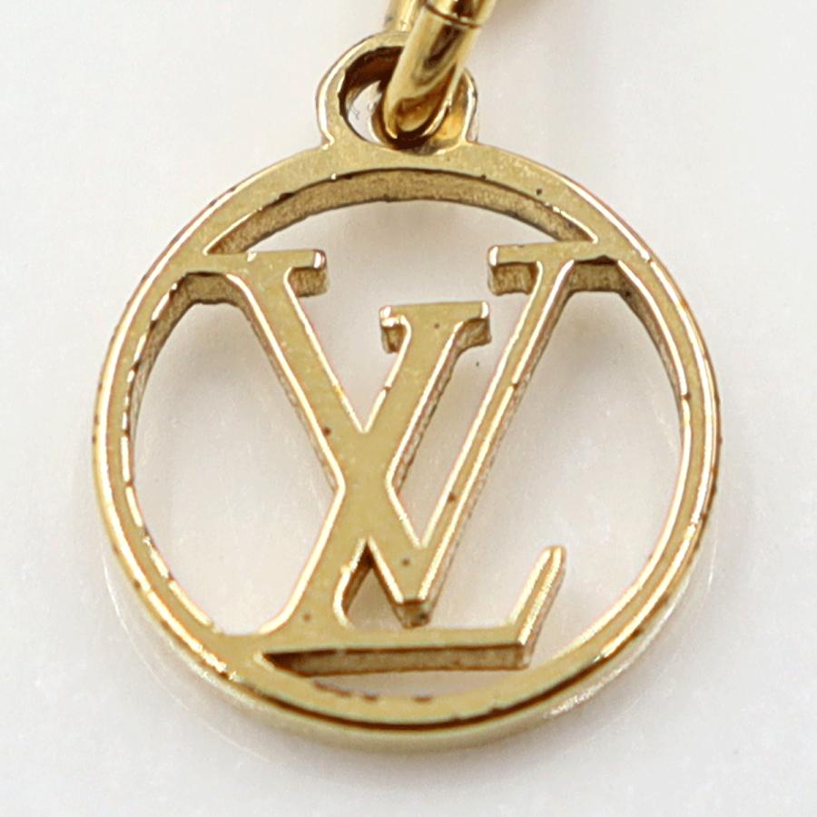 ルイヴィトン（LOUIS VUITTON)　エッセンシャルV　M61083　ネックレス　首回り42〜46cm　ゴールド　GP　レディース（中古）