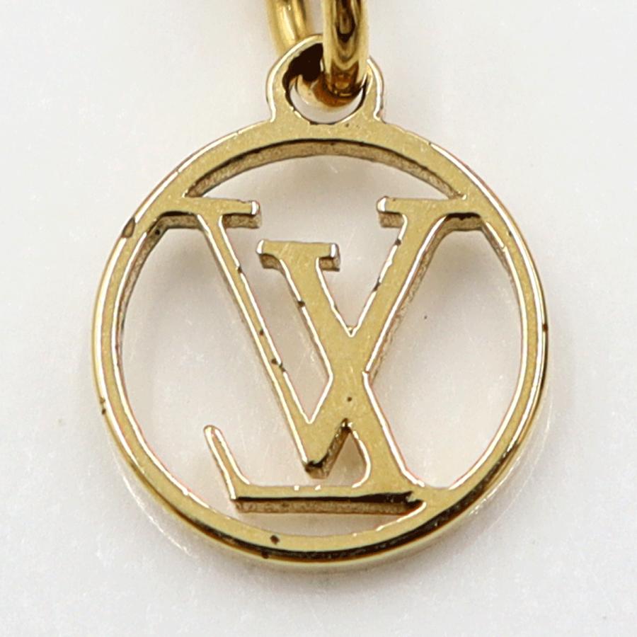 ルイヴィトン（LOUIS VUITTON)　エッセンシャルV　M61083　ネックレス　首回り42〜46cm　ゴールド　GP　レディース（中古）