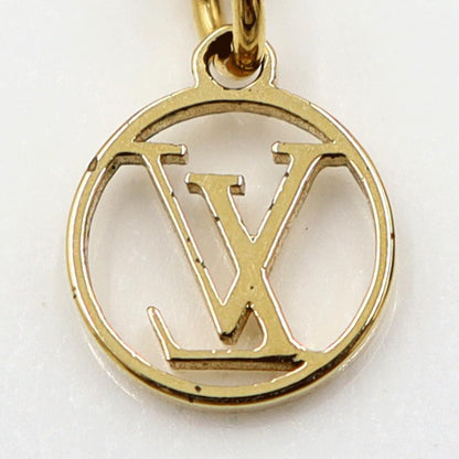 ルイヴィトン（LOUIS VUITTON)　エッセンシャルV　M61083　ネックレス　首回り42〜46cm　ゴールド　GP　レディース（中古）