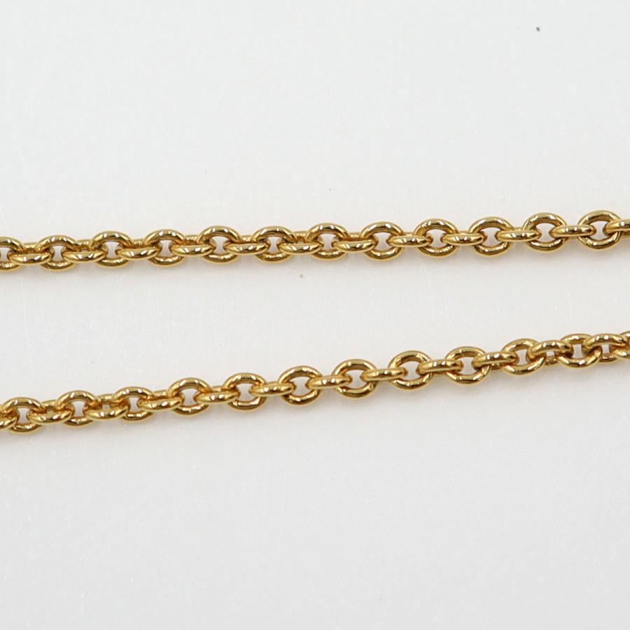 ルイヴィトン（LOUIS VUITTON)　エッセンシャルV　M61083　ネックレス　首回り42〜46cm　ゴールド　GP　レディース（中古）