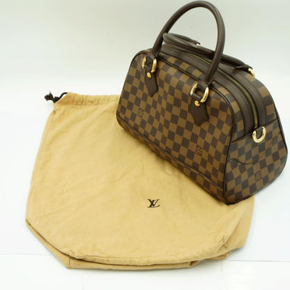 ルイヴィトン（LOUIS VUITTON）ダミエ　ドゥオモ　N60008　ハンドバッグ　レディース（中古）
