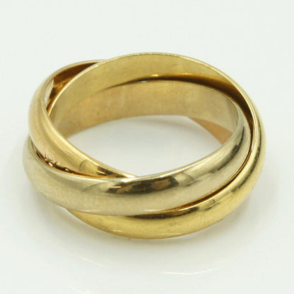 カルティエ（CARTIER） 750トリニティリング 51　リングサイズ11号　レディース（中古）