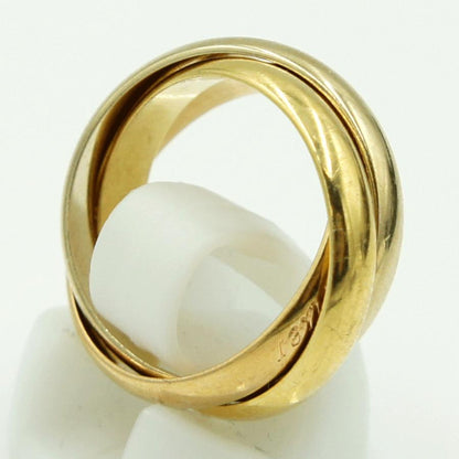 カルティエ（CARTIER） 750トリニティリング 51　リングサイズ11号　レディース（中古）