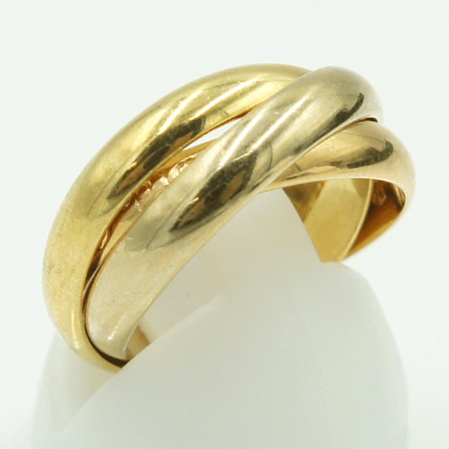 カルティエ（CARTIER） 750トリニティリング 51　リングサイズ11号　レディース（中古）