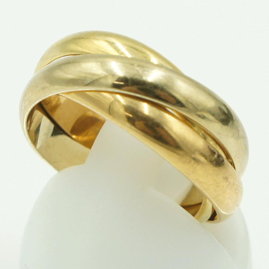 カルティエ（CARTIER） 750トリニティリング 51　リングサイズ11号　レディース（中古）
