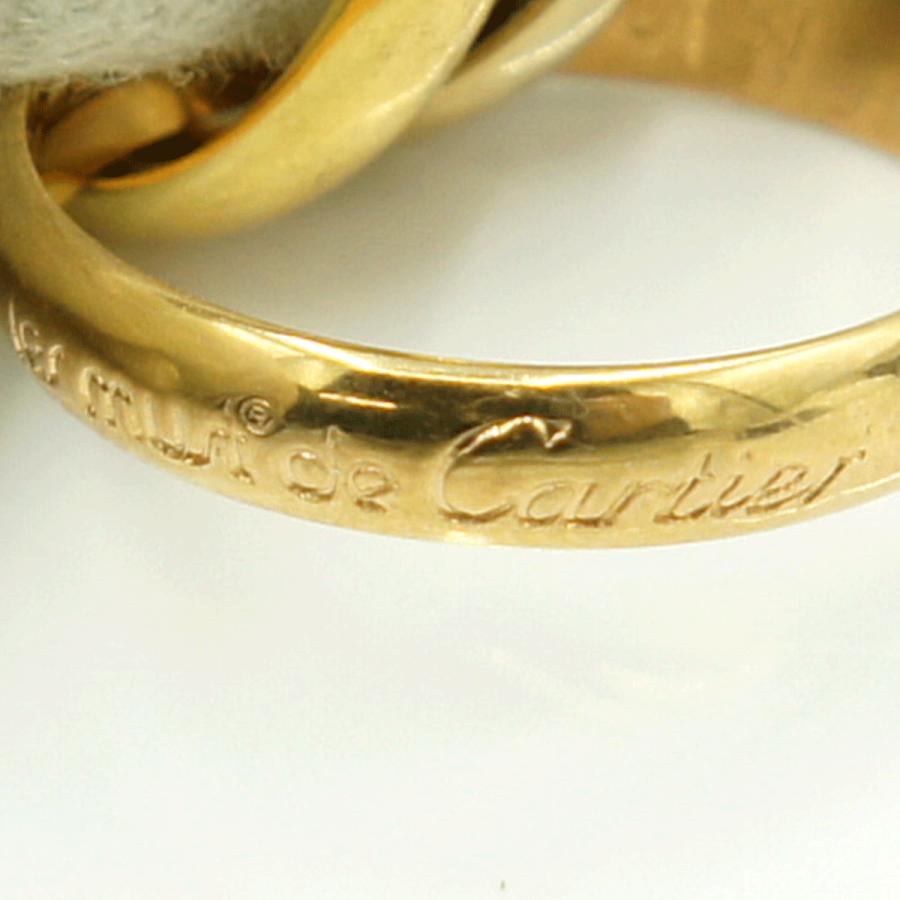 カルティエ（CARTIER） 750トリニティリング 51　リングサイズ11号　レディース（中古）
