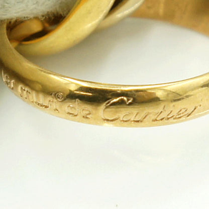 カルティエ（CARTIER） 750トリニティリング 51　リングサイズ11号　レディース（中古）