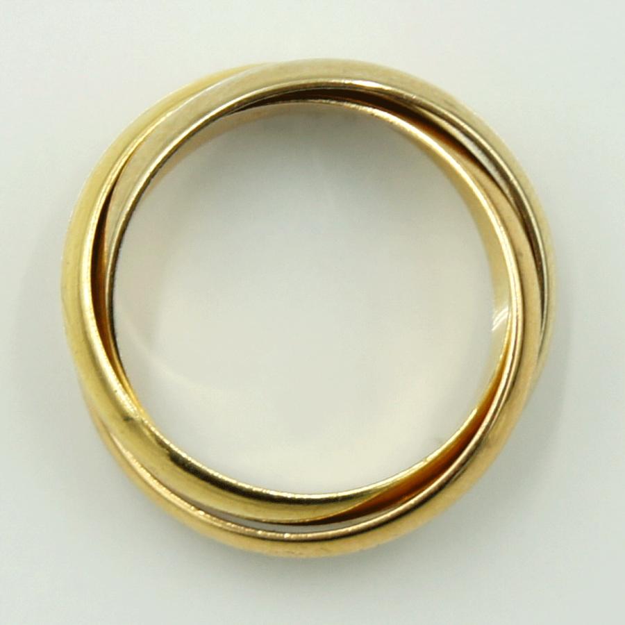 カルティエ（CARTIER） 750トリニティリング 51　リングサイズ11号　レディース（中古）