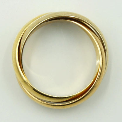 カルティエ（CARTIER） 750トリニティリング 51　リングサイズ11号　レディース（中古）