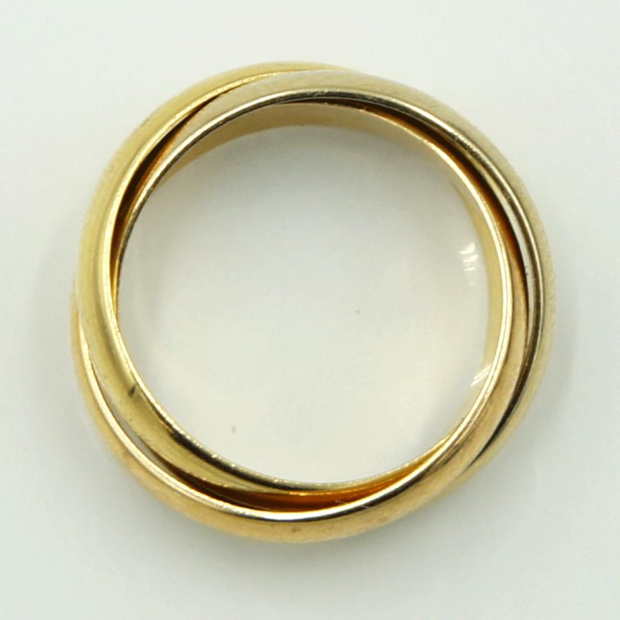 カルティエ（CARTIER） 750トリニティリング 51　リングサイズ11号　レディース（中古）