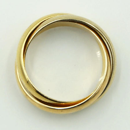 カルティエ（CARTIER） 750トリニティリング 51　リングサイズ11号　レディース（中古）