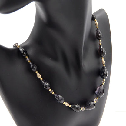 K18トルマリンネックレス　ネック長さ：約48cm　重量37.95ｇ(石の重量を含む)　レディース(中古)