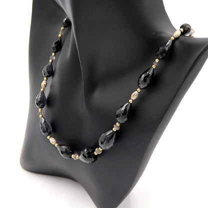 K18トルマリンネックレス　ネック長さ：約48cm　重量37.95ｇ(石の重量を含む)　レディース(中古)