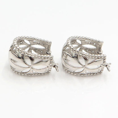 Pt900ダイヤモンドピアス　D0.15ct　重量9.70ｇ(両耳・石の重量含む)（中古）