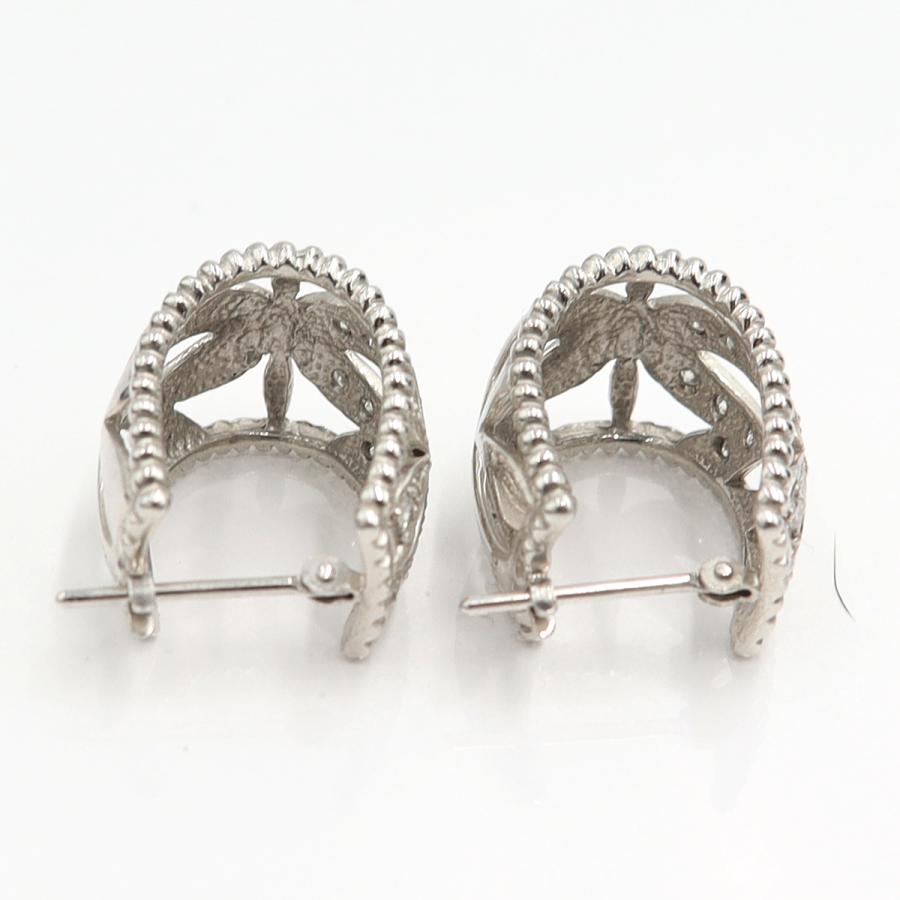 Pt900ダイヤモンドピアス　D0.15ct　重量9.70ｇ(両耳・石の重量含む)（中古）