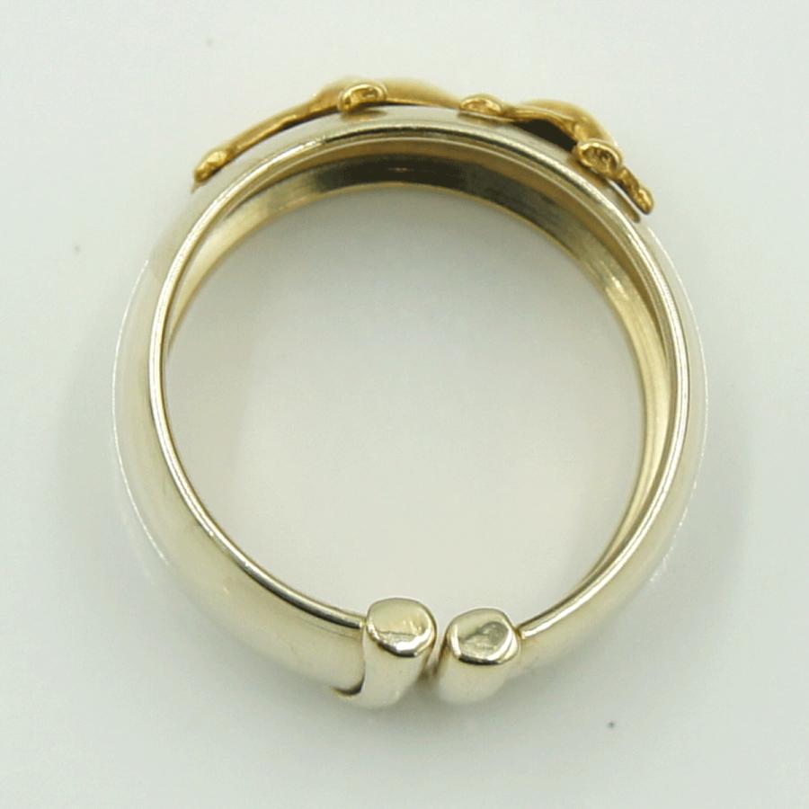 シドラ（SIDRA） 750リング　「パンサー」リングサイズ13号　重量5.94ｇ　レディース（中古）